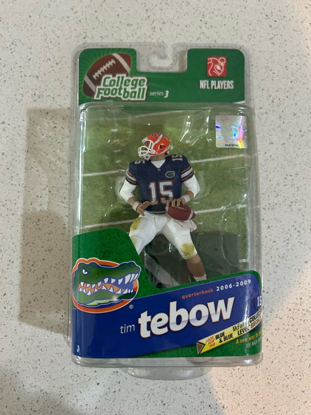 Tim Tebow Florida Gators Action Figure - Blue/Orange
